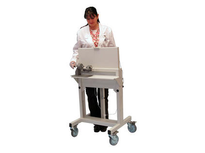 Mobile Radiation Shield - Compact, Adjustable Height