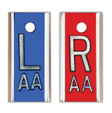 Aluminium R&L Markers