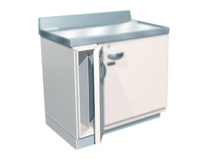Lead-Lined Phantom Cabinet