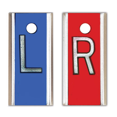 Aluminium R&L Markers