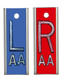 Aluminium R&L Markers