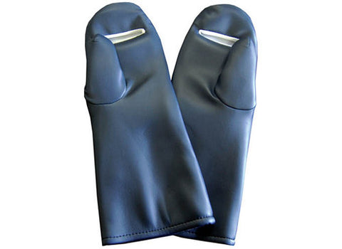 Palm-Guard Slitted Mittens Lead Gloves