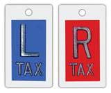 Plastic R&L Markers