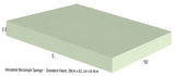 Traditional Rectangle Sponges