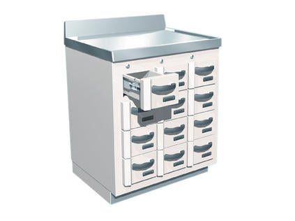 Lead-Lined Radio-Isotope Storage Cabinet