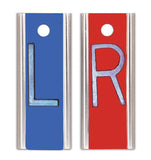 Aluminium R&L Markers