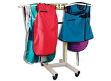 Mobile Apron Rack