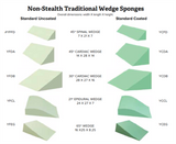 Traditional Wedge Sponges